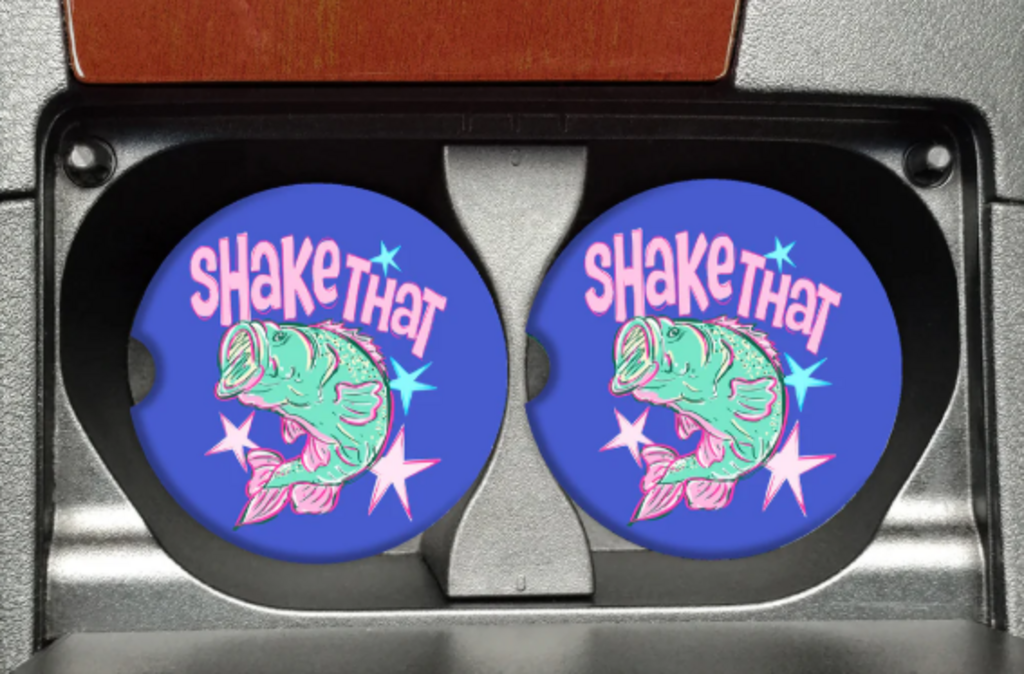 Shake That Bass Car Coaster