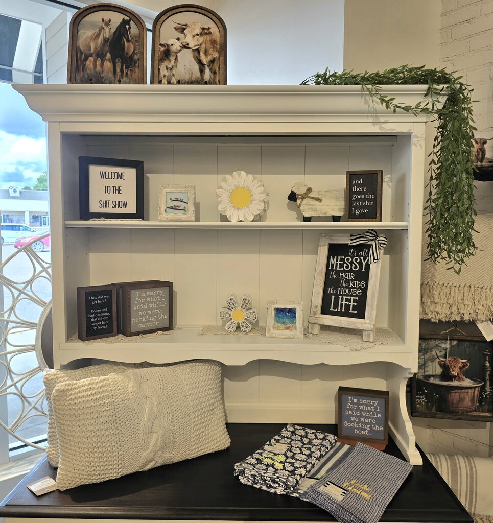 White hutch