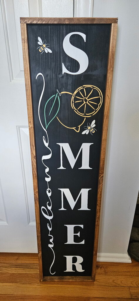 Welcome summer porch