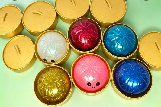 Squishy Glitter Dumpling