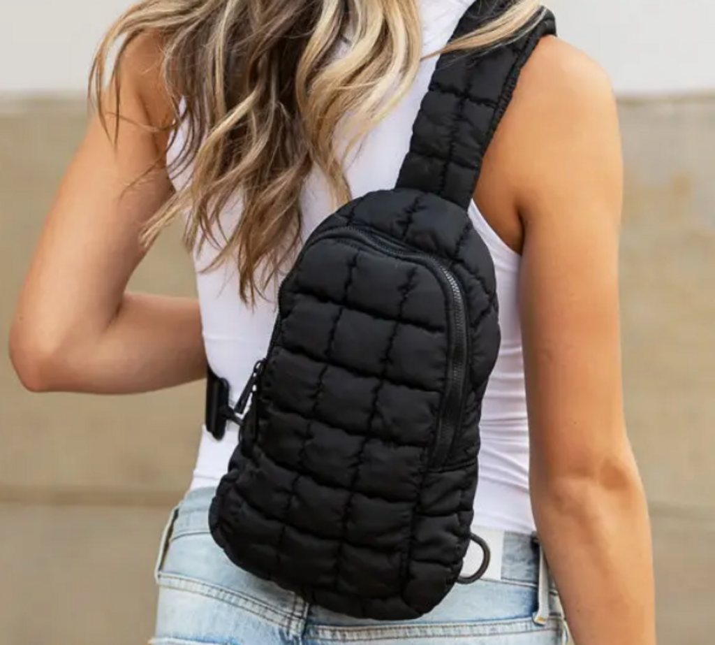 Quilted Puffer Sling