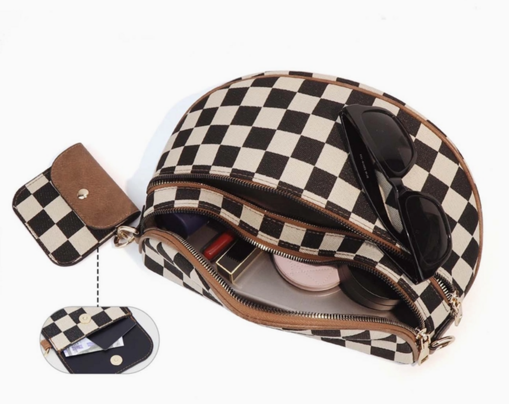Kaylee Mixed Media Checkered