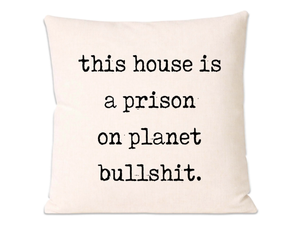 House is a Prison Pillow