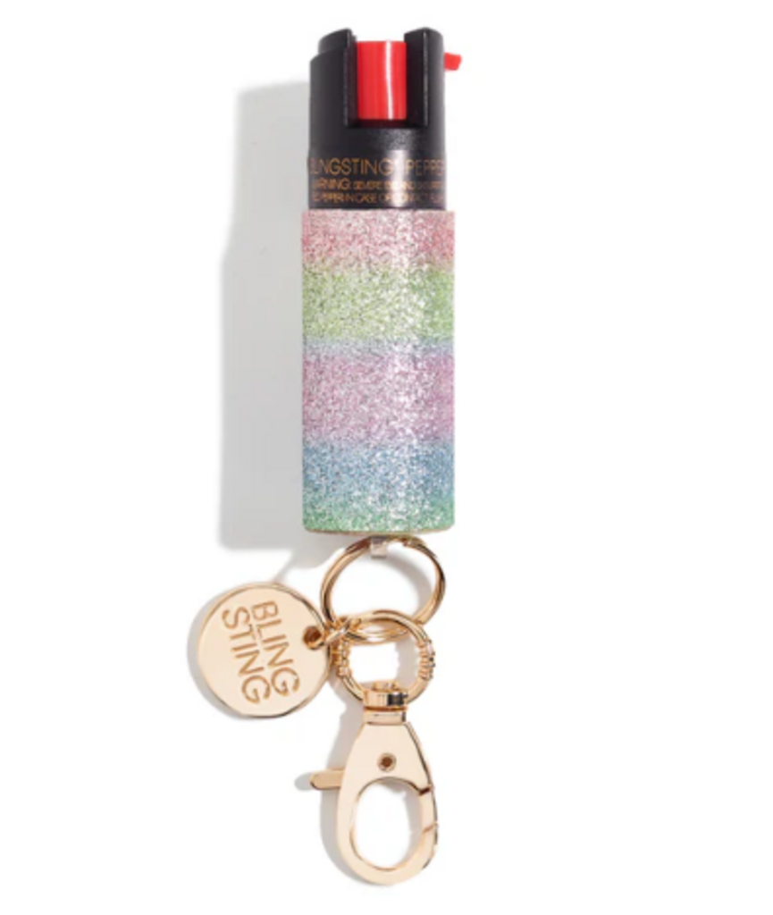 Rainbow Glitter Pepper Spray
