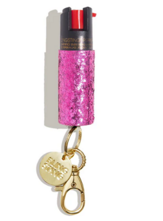 Pink Glitter Pepper Spray