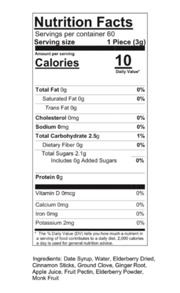 Elderberry Gummies