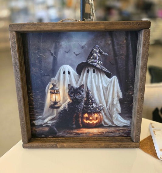 Ghost Cat Pumpkin