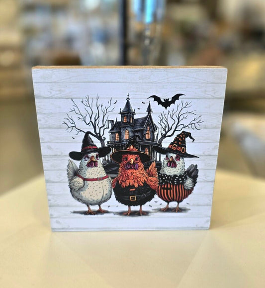 Halloween Chicken Block