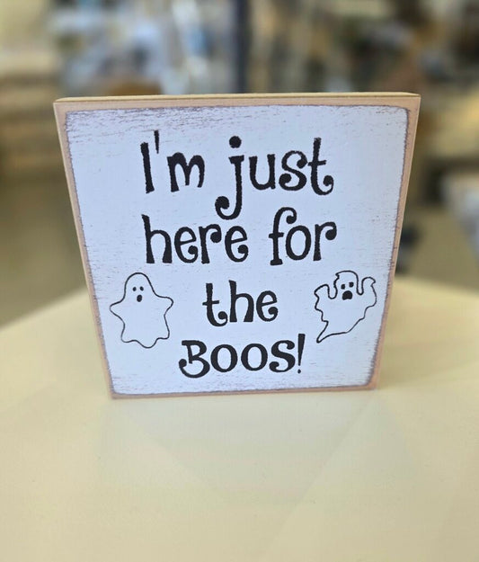 Here for the Boos