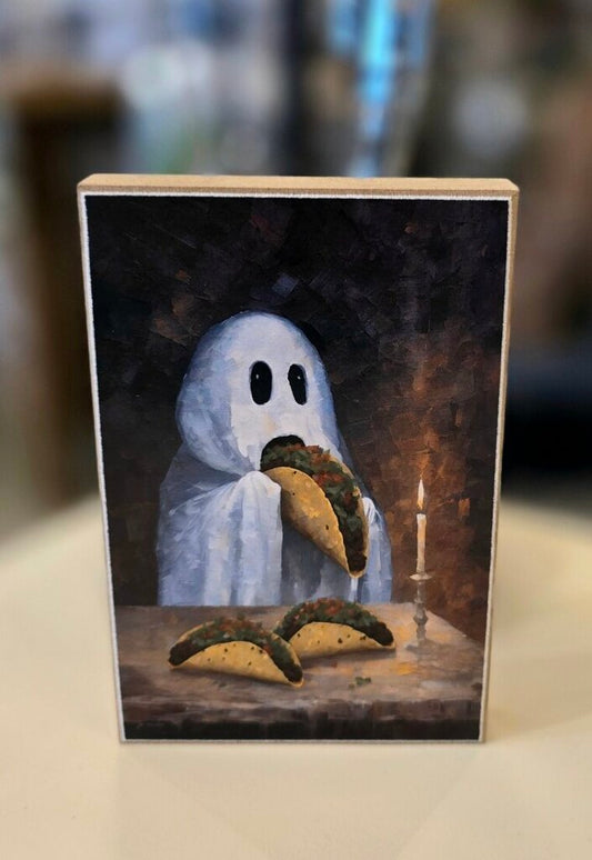 Taco Ghost Block