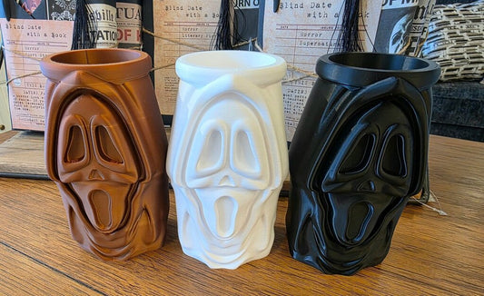 Ghost Face Slim Koozie