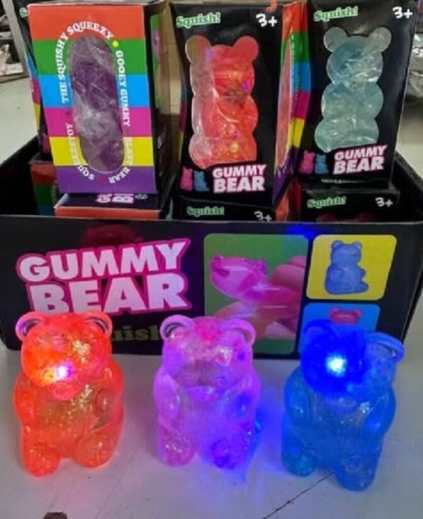 Squishy Light Up Bear