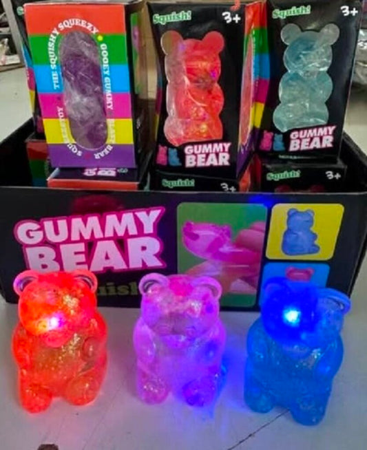 Squishy Light Up Bear
