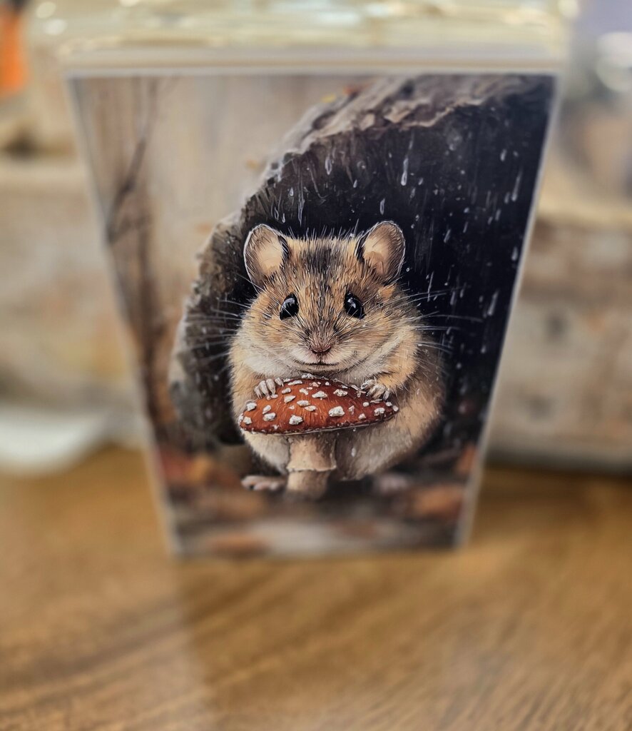 Mouse Fall Mushroom Block
