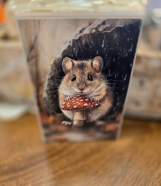 Mouse Fall Mushroom Block