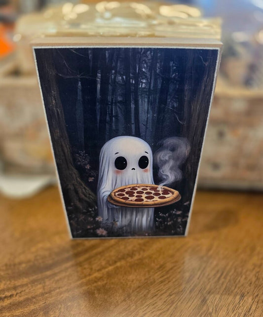 Pizza Ghost Block