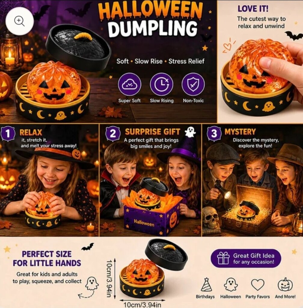 Halloween Mystery Dumpling