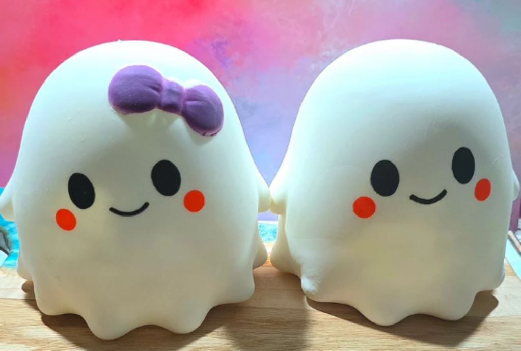 Jumbo Ghost Flour Squishy