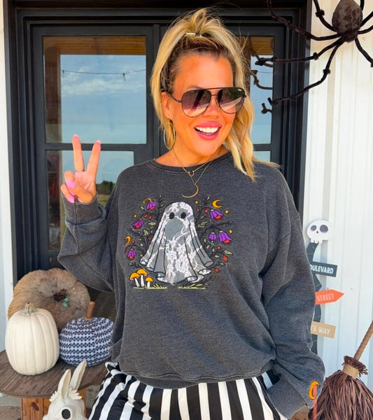 Lace Ghost in Bloom Crew