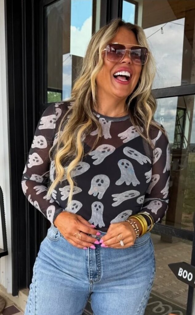 Ghost Mesh Top