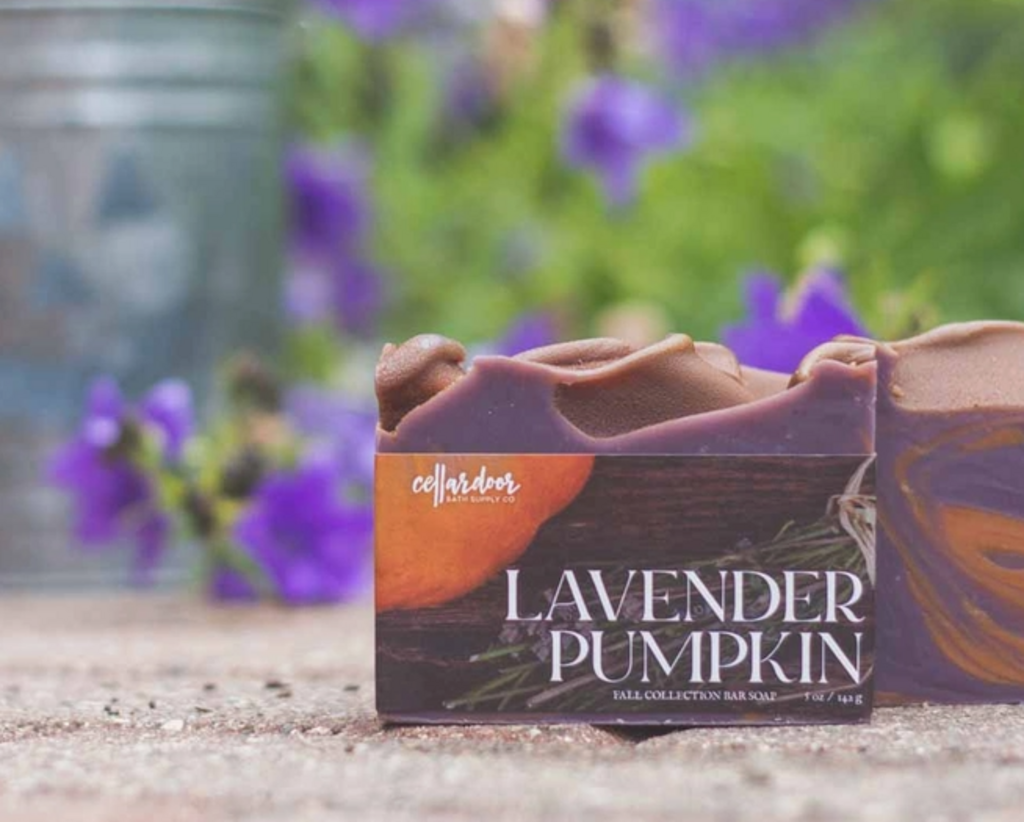 Lavender Pumpkin Bar