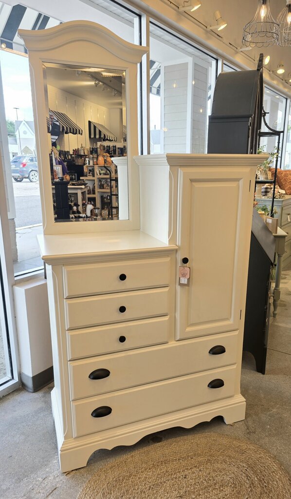 Dresser with mirror