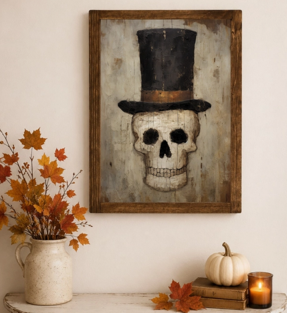 Top Hat Framed