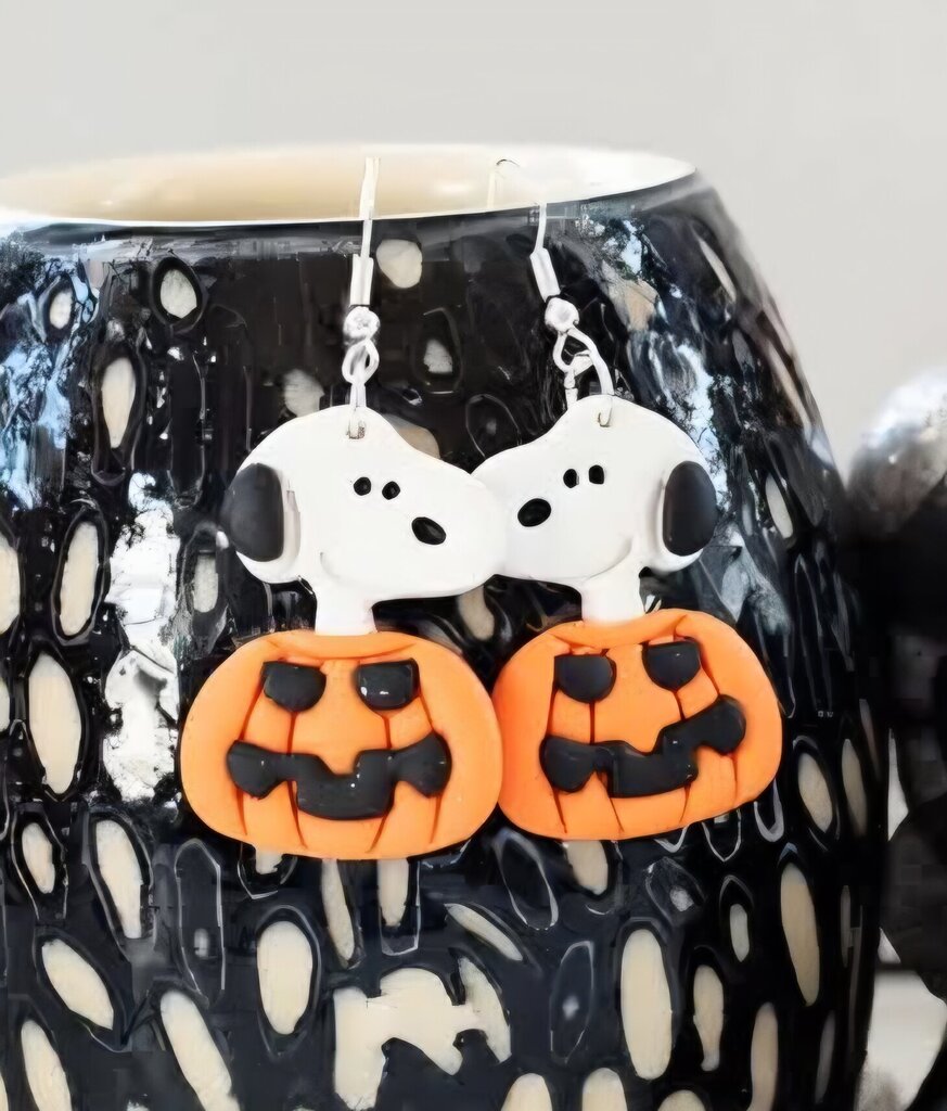 Snoopy Pumpkin Dangle