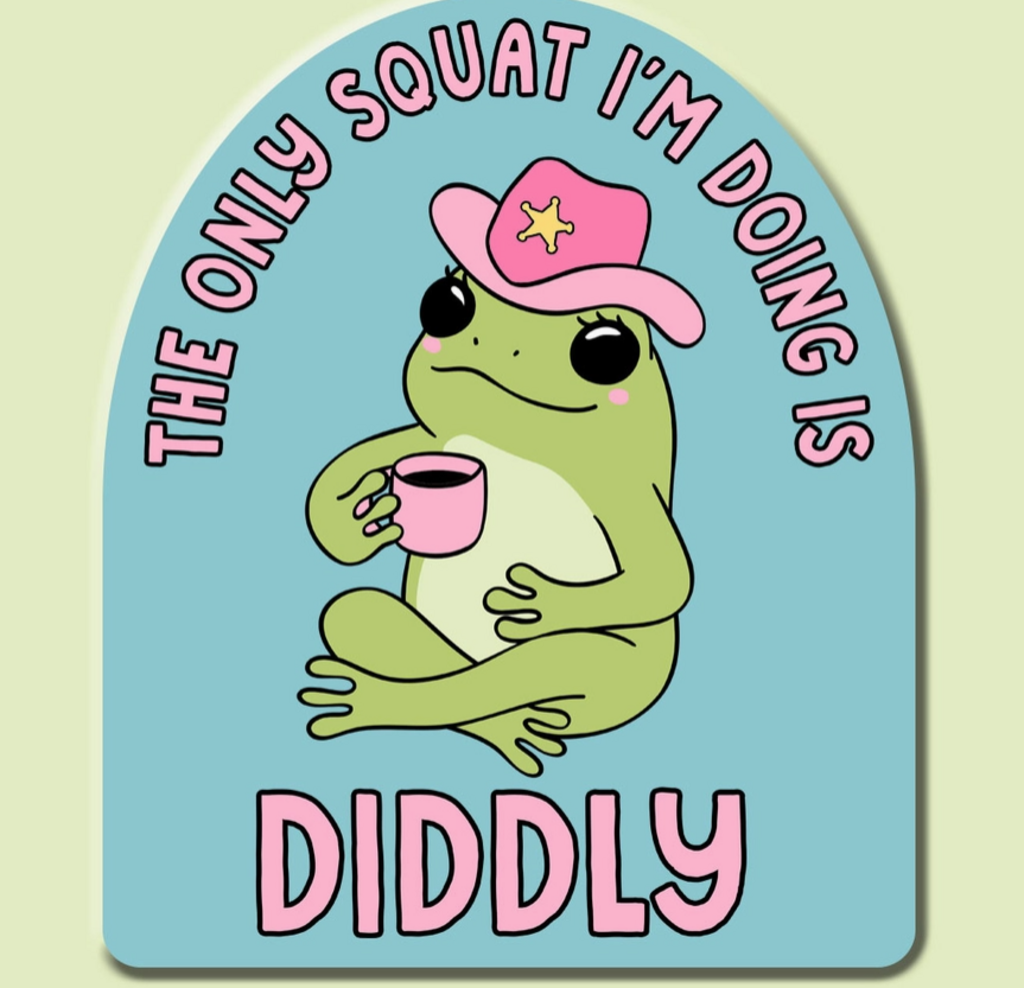 Diddly Squat Sticker