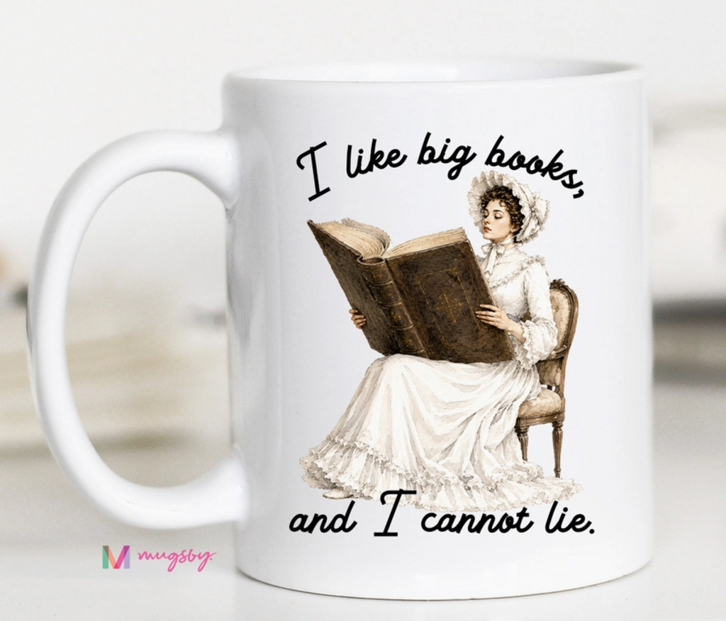 I Like Big Books Mug