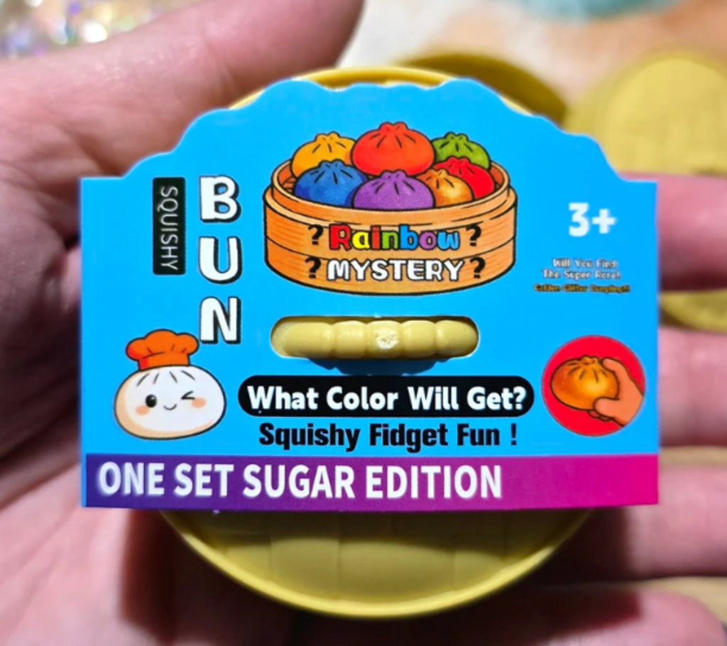 Mystery Mini Fruit Glitter Dumpling Maltose Squishy