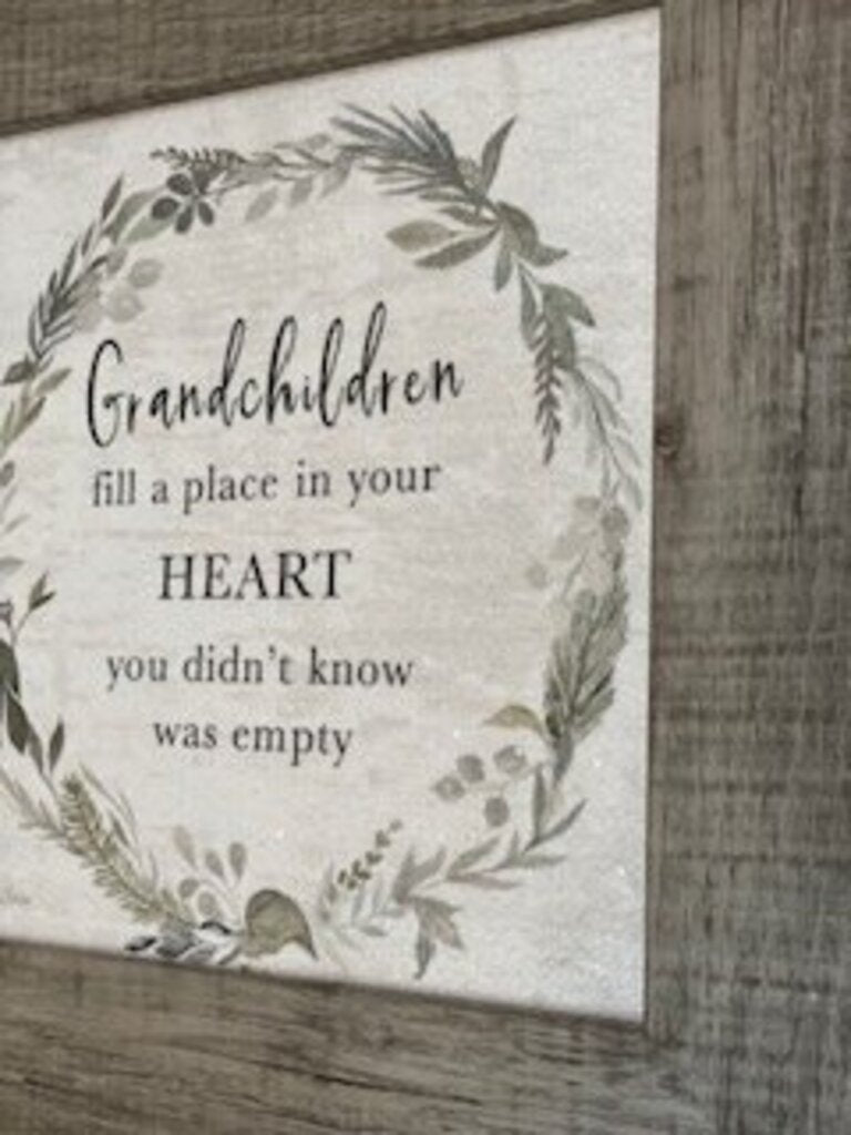Grandchildren fill a place