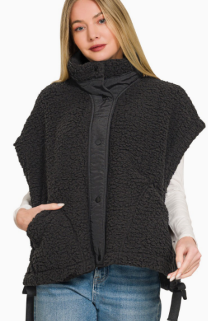 Oversized Faux Fur Vest