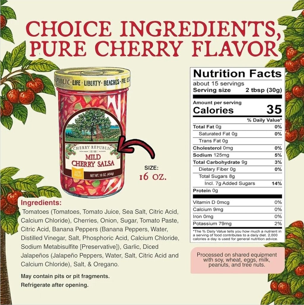 Mild Cherry Salsa