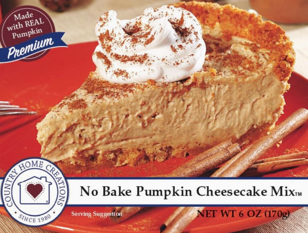 No Bake Pumpkin Cheesecake
