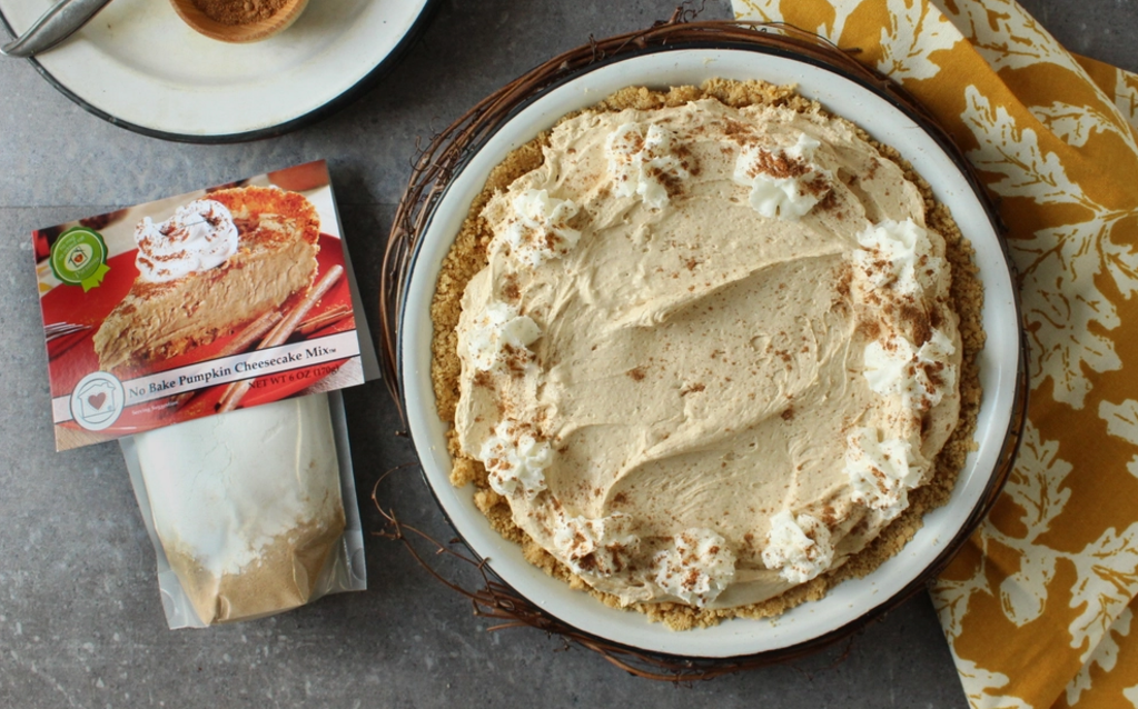 No Bake Pumpkin Cheesecake