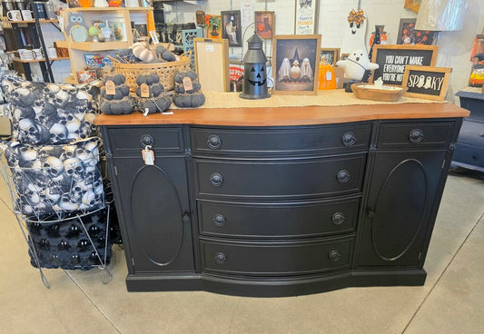 Black Buffet with black pulls