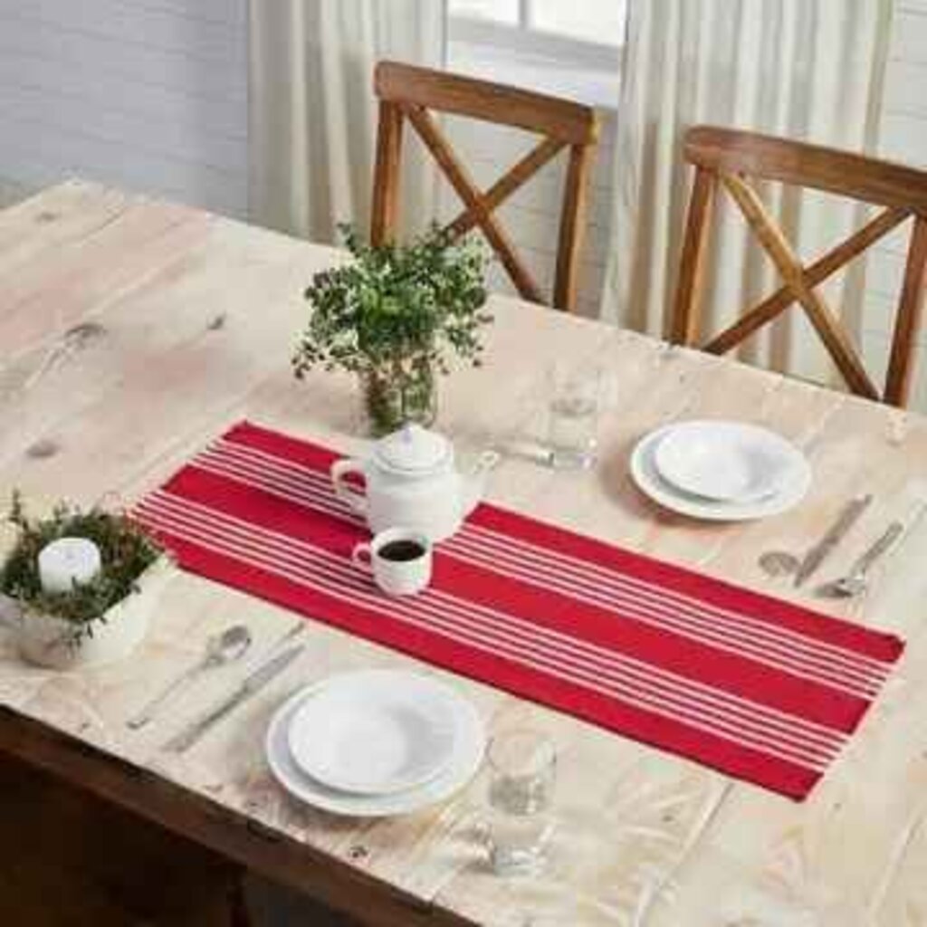 Red & White Runner