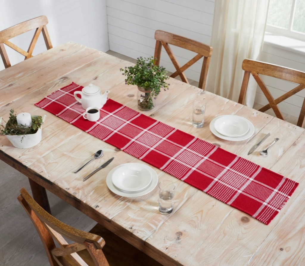 Red & White Runner