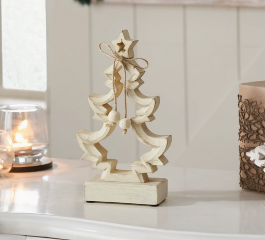 Distressed Cream Tree