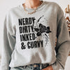 Nerdy dirty inked &  curvy Sweatshirt