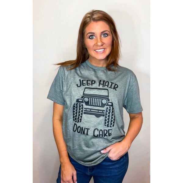 Jeep hair dont care graphic tee 2.0