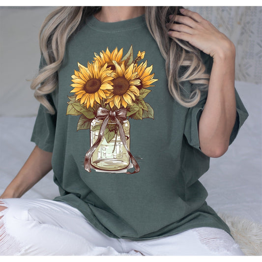 Sunflower Bouquet Graphic Tee