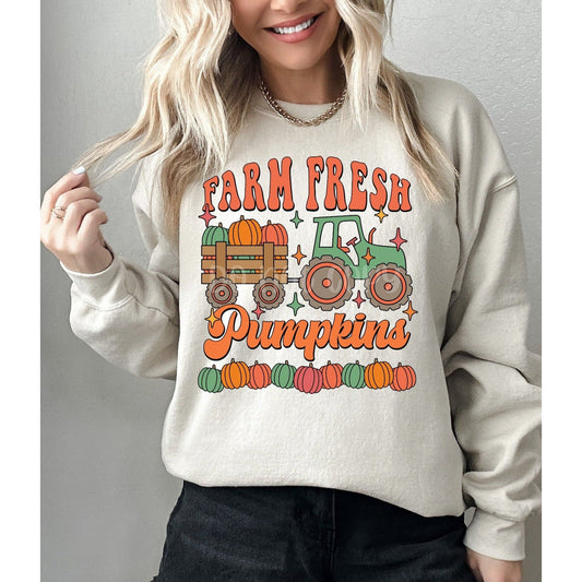 Farm Fresh Pumpkins Sweatshirt