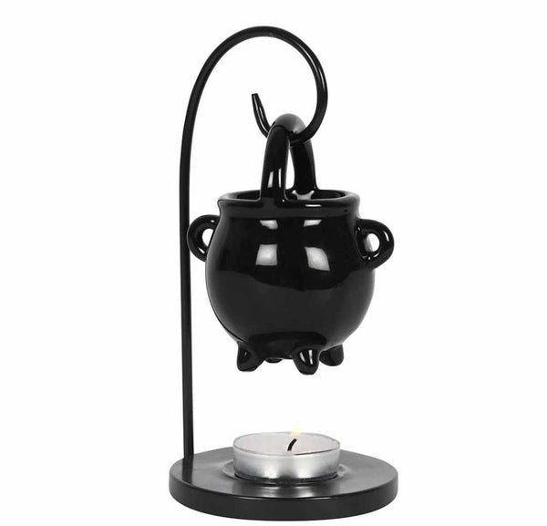 Hanging Cauldron Halloween Oil Burner and Wax Warmer