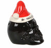 Seasons Creepings Gothic Christmas Skull Tealight Holder
