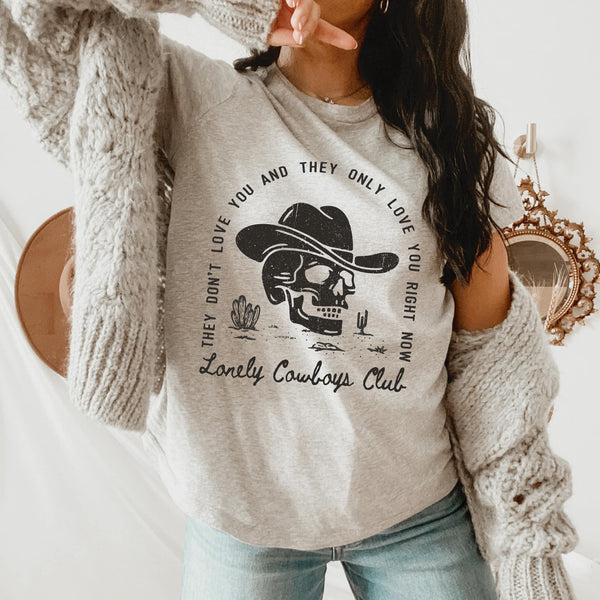 Lonely Cowboys Club   GRAPHIC TEE