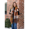 Ready to Ship | The Trinity Colorful Plaid Knitted Scarf