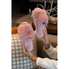 Ready to Ship | The Pink Keira Solid Plush Slippers
