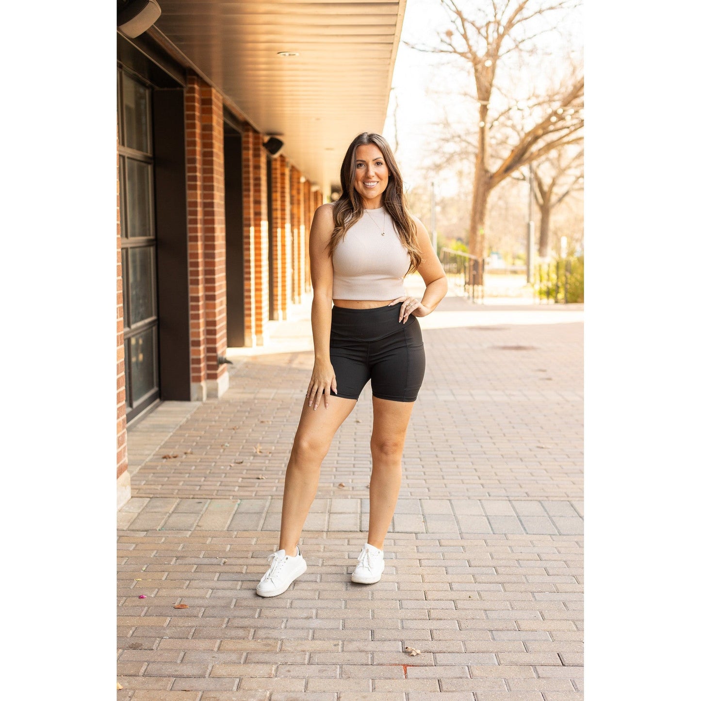 Ready to Ship  | The Callie - Tummy Control Biker 5" - Round 2 - Luxe Leggings by Julia Rose®